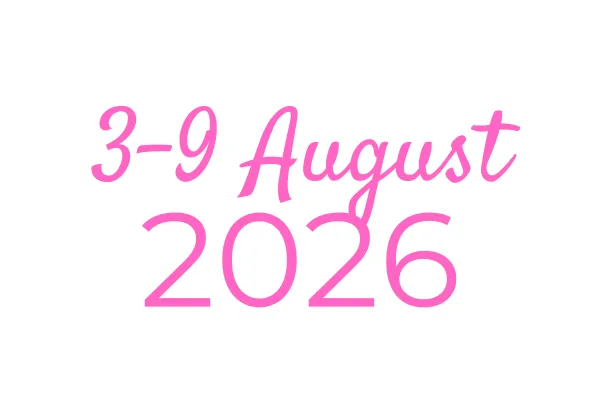 3-9 August 2026