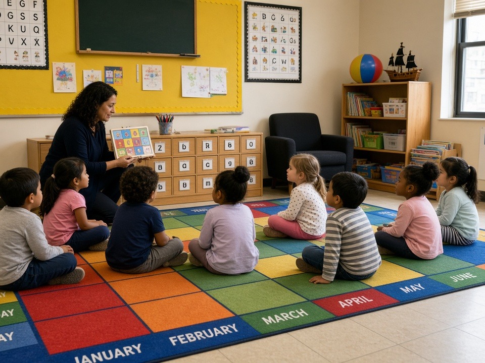Preschool classroom at Sunny Cove Preschool