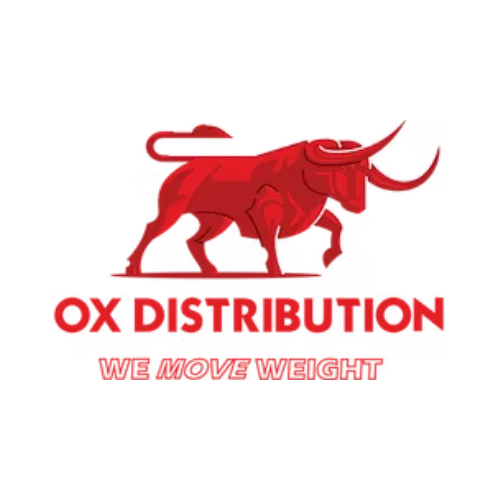 Ox Distribution cannabis distribution company and brand logo featured in FlexPak Max client testimonial