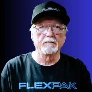 FlexPak Senior Leadership Team Photo – Dennis Thampson Sr. , Senior Engineer for FlexPak Pre-Roll Packaging Machines