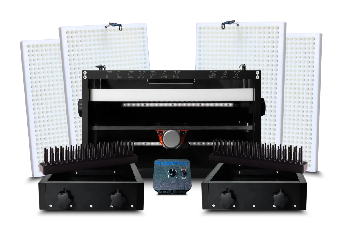 High-Efficiency FlexPak Pro Pre-Roll System – Complete Kit with Multiple Setup Boxes and Closers for Streamlined Cannabis Production