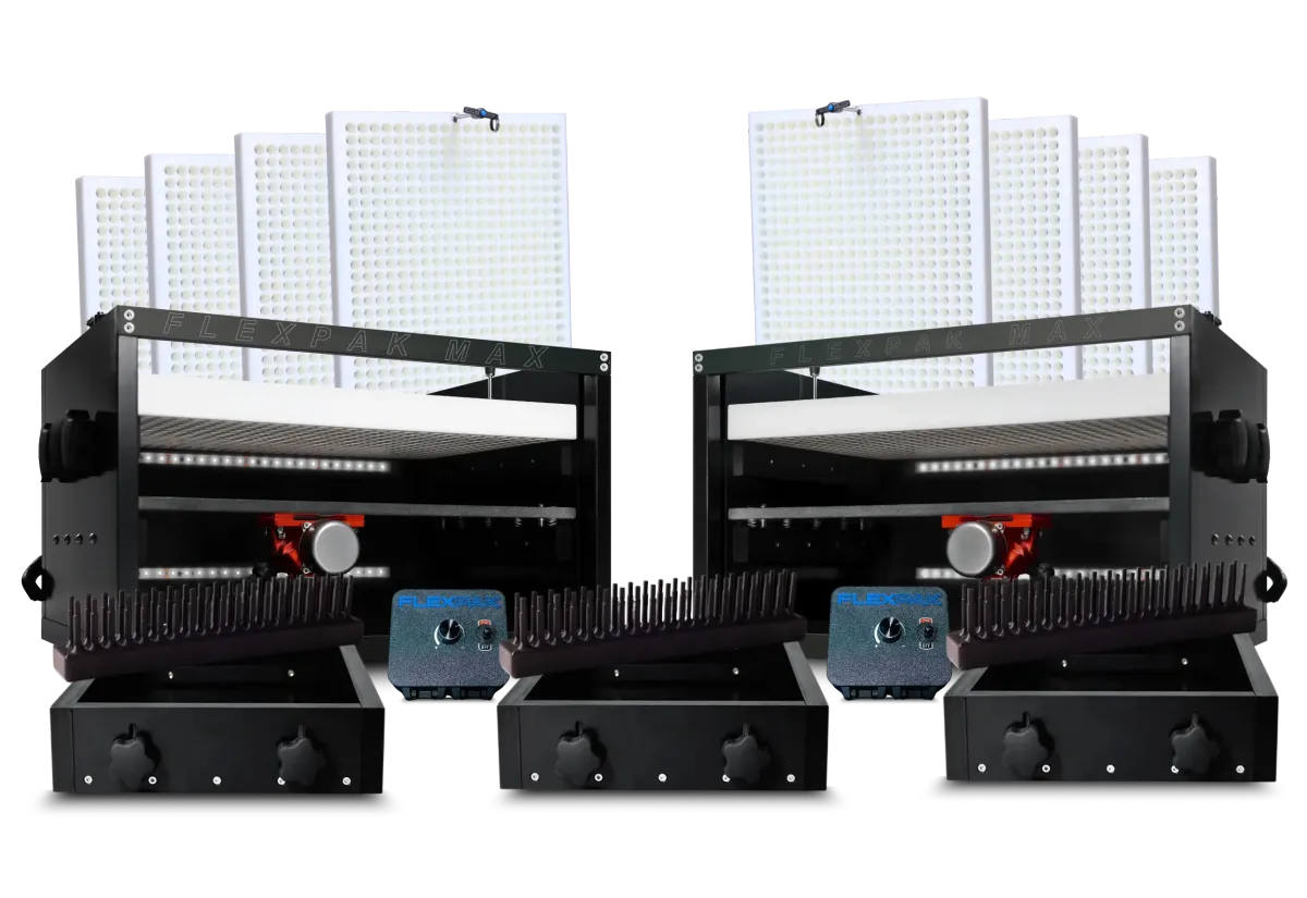 Top-Tier FlexPak Enterprise Package – Dual Pre-Roll Machines and Full Accessory Suite for High-Capacity Cannabis and CBD Production