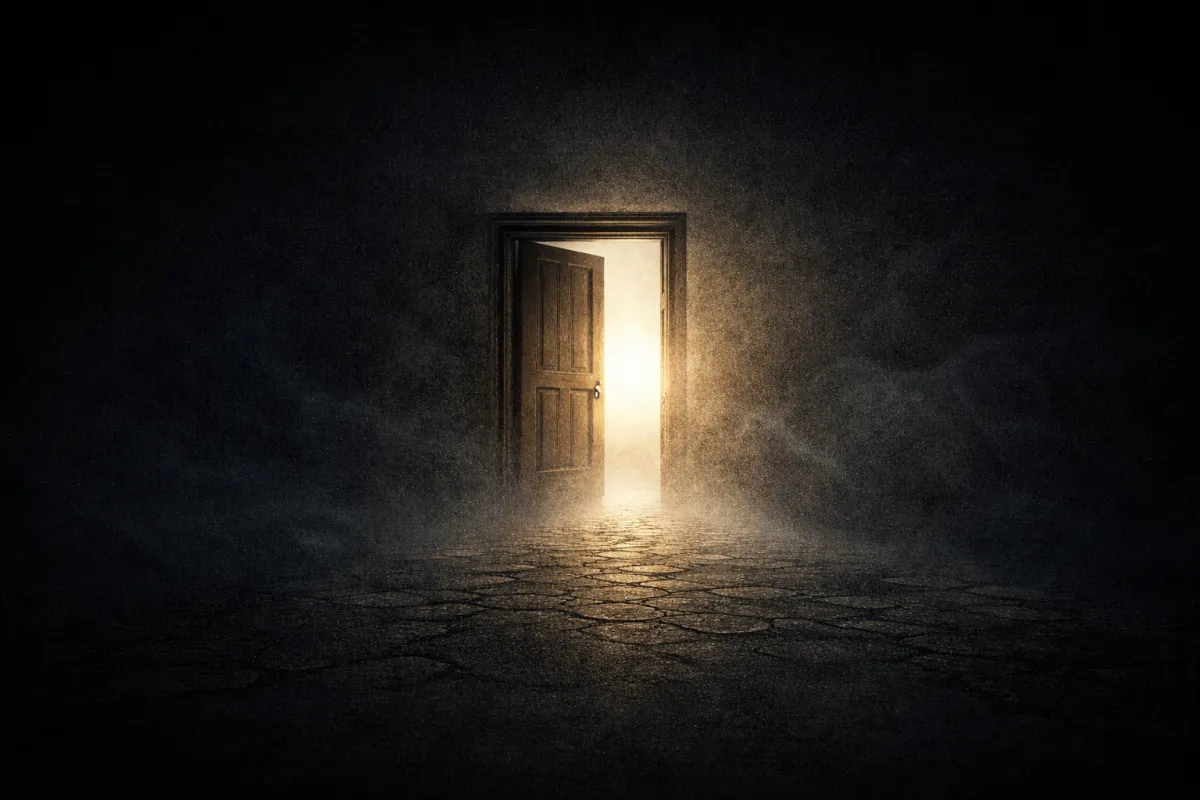 man and woman standing near bonfire during night time