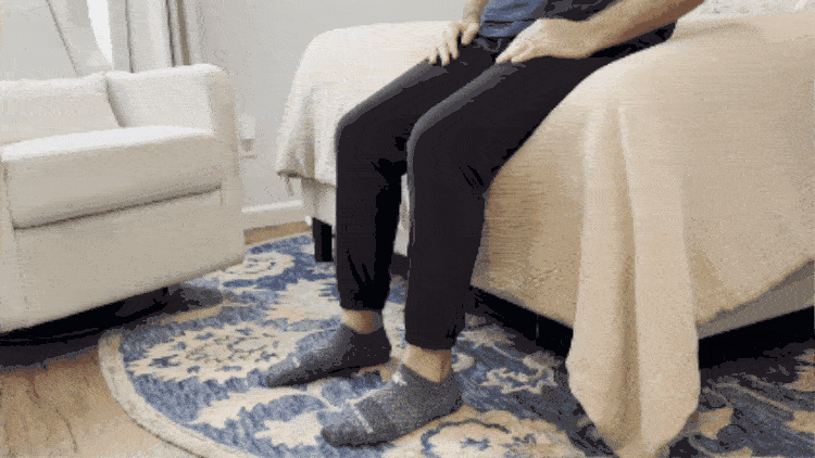 Course Feature man rubbing knee, the body.