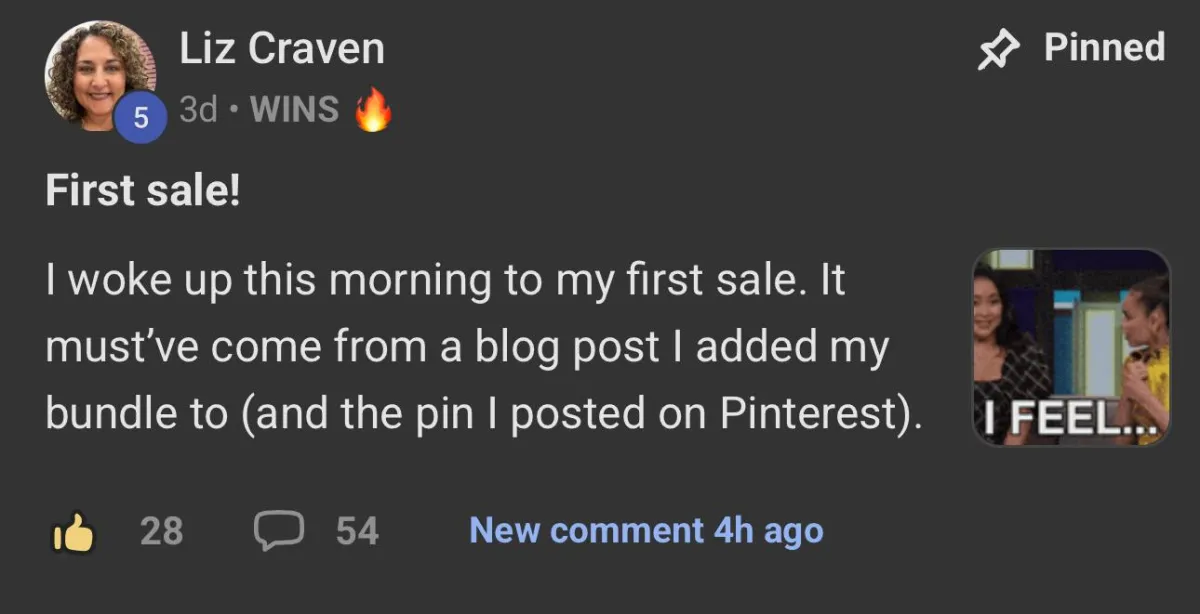 make money from home digital product testimonial