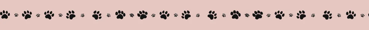 Pawprint divider for animal aromatherapy section