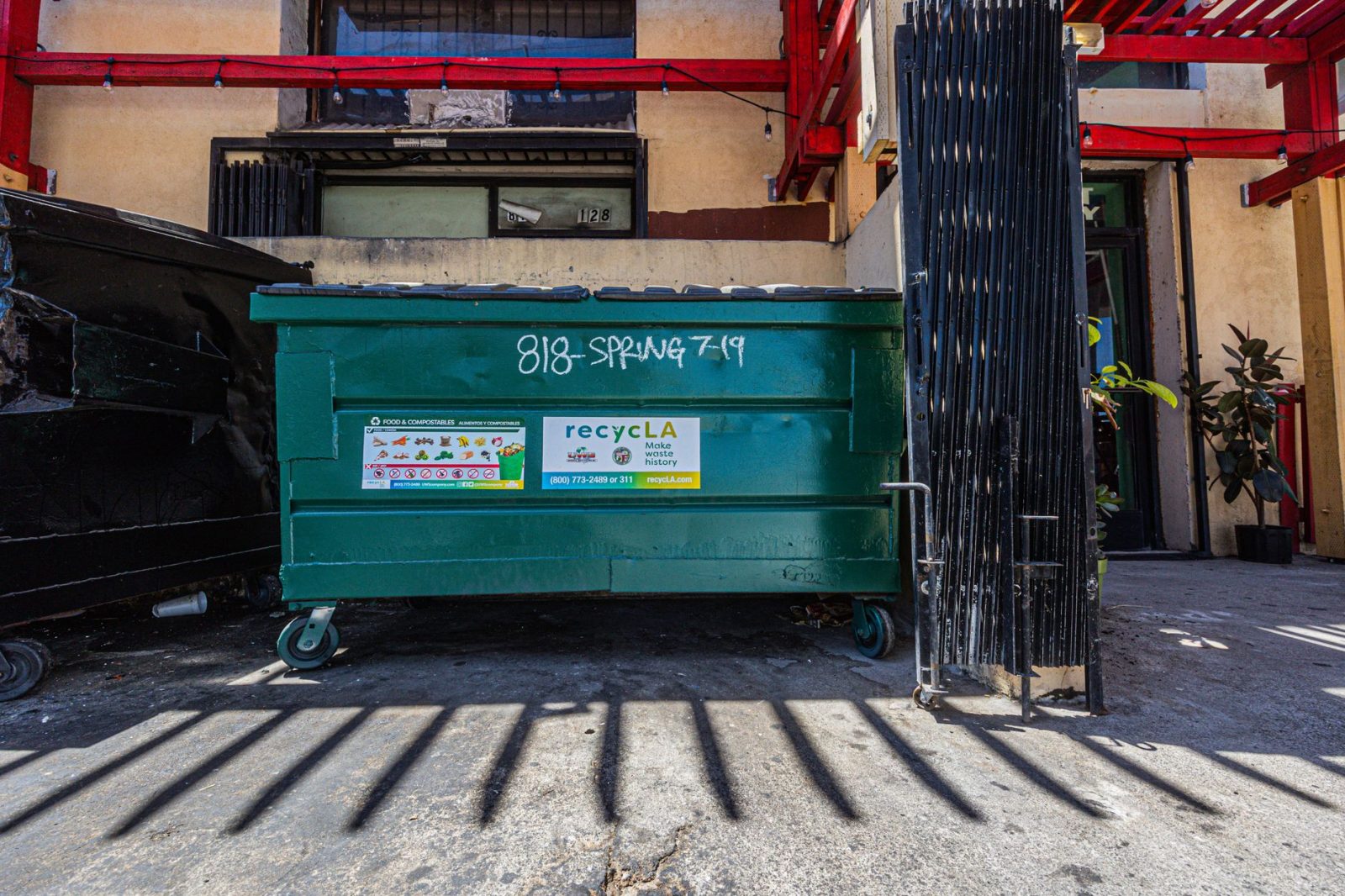 Dumpster Pad Cleaning in Houston