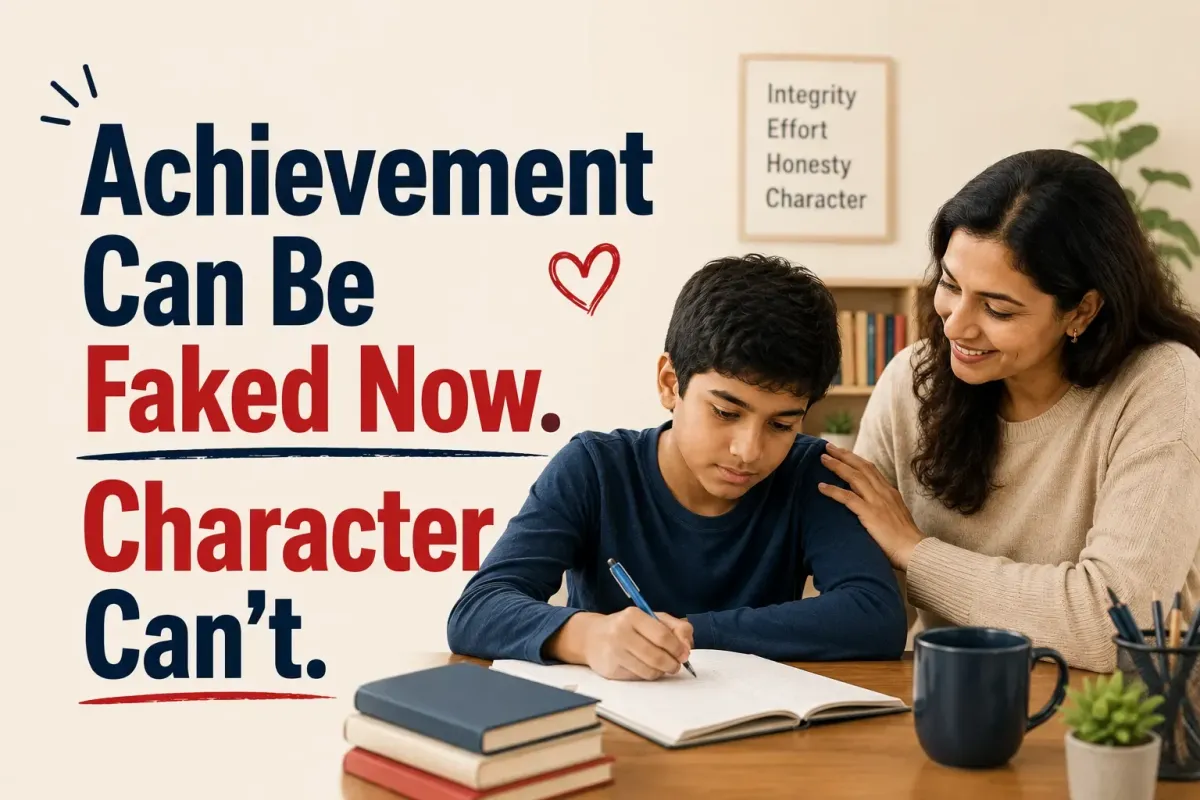 Achievement Can Be Faked Now. Character Can’t.