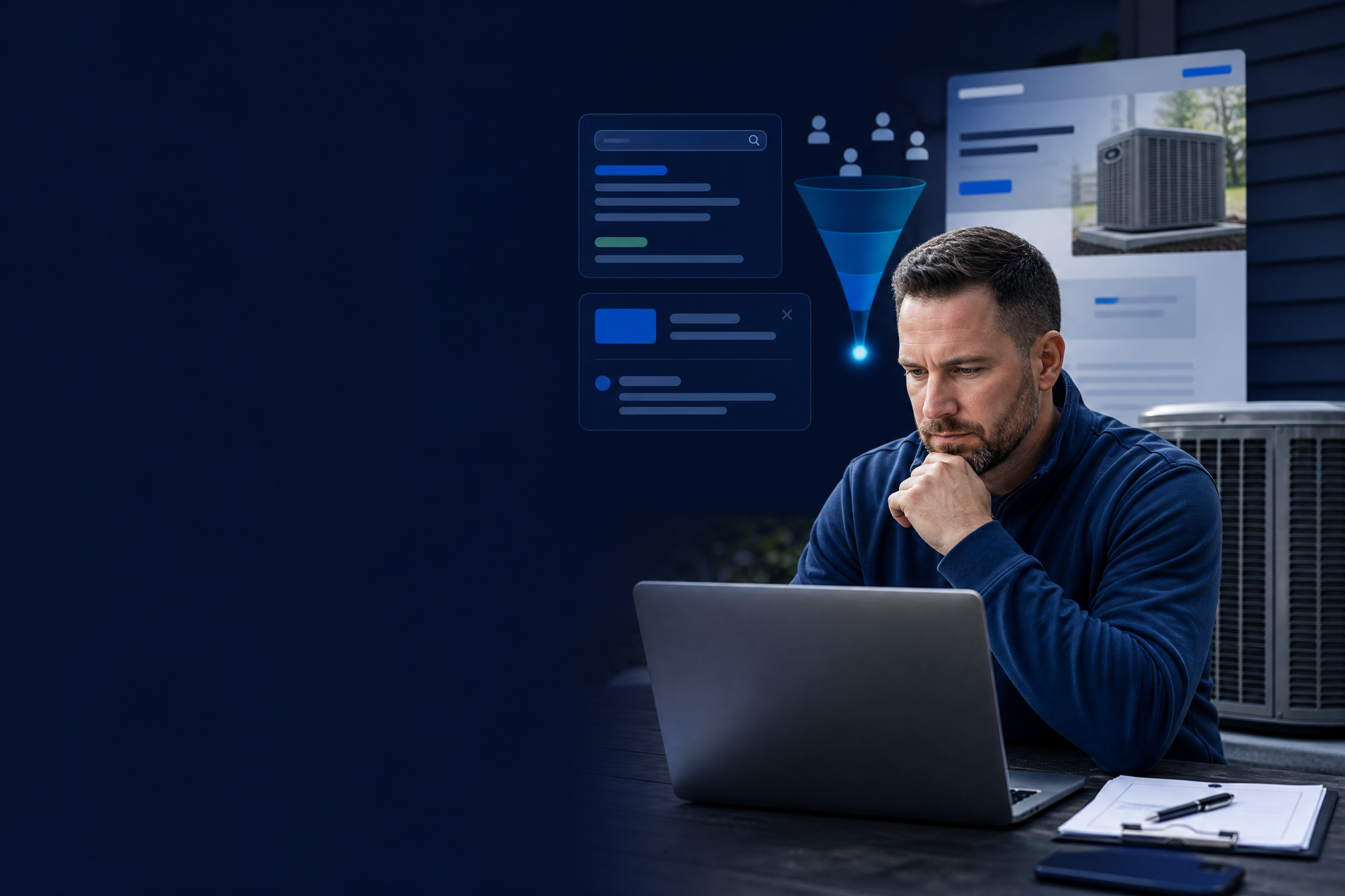 HVAC Google Ads: How to Build a Replacement Lead Campaign