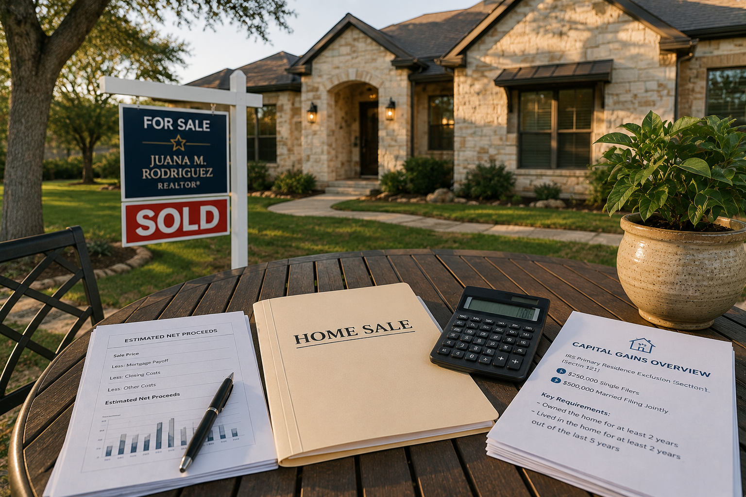 Will I Owe Taxes When I Sell My Home in Central Texas?