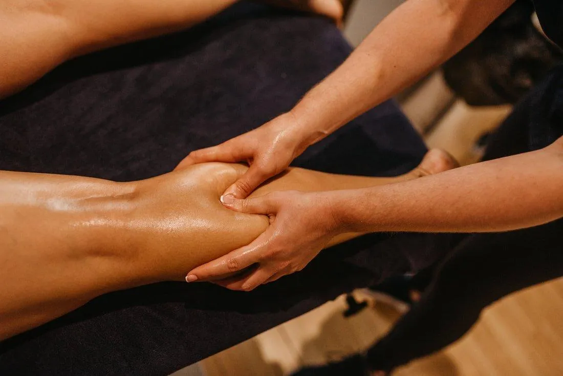 Massage for tight hamstrings and calves in active clients