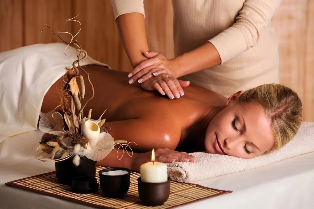 Client receiving a customized therapeutic massage session at K Spa in Bellevue
