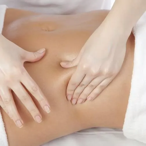 Massage setup for healing after tummy tuck or liposuction
