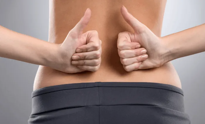 Targeted massage to reduce nerve compression and hip pain