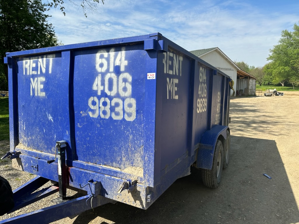 dumpster rental service in columbus