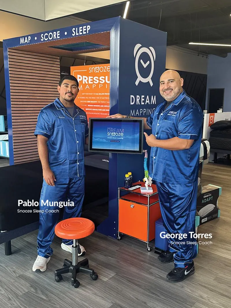 Snooze Sleep Coaches Pressure Mapping