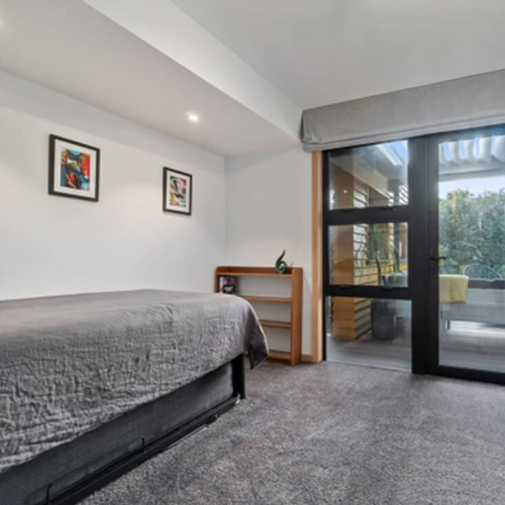Interior painting project with clean modern finish in Auckland home
