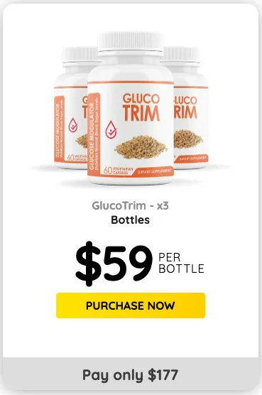 GlucoTrim 3 Bottle