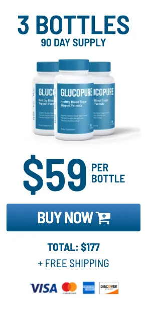 GlucoPure 3 Bottle