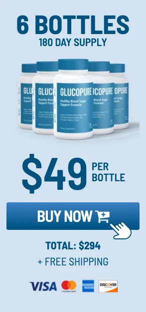 GlucoPure 6 Bottle