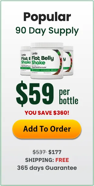 Flat Belly Shake 3 Bottle