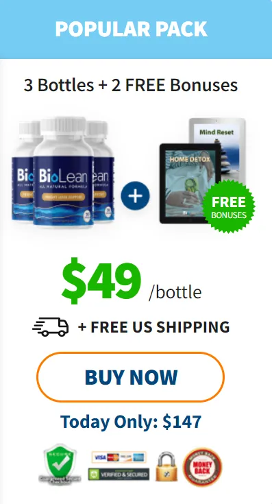 BioLean 3 Bottle Pack