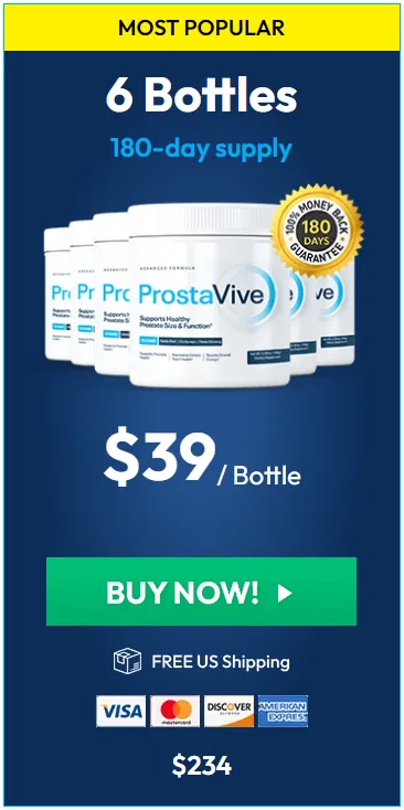 ProstaVive 6 Bottle