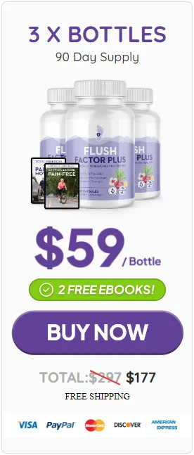 Flush Factor Plus 3 Bottle