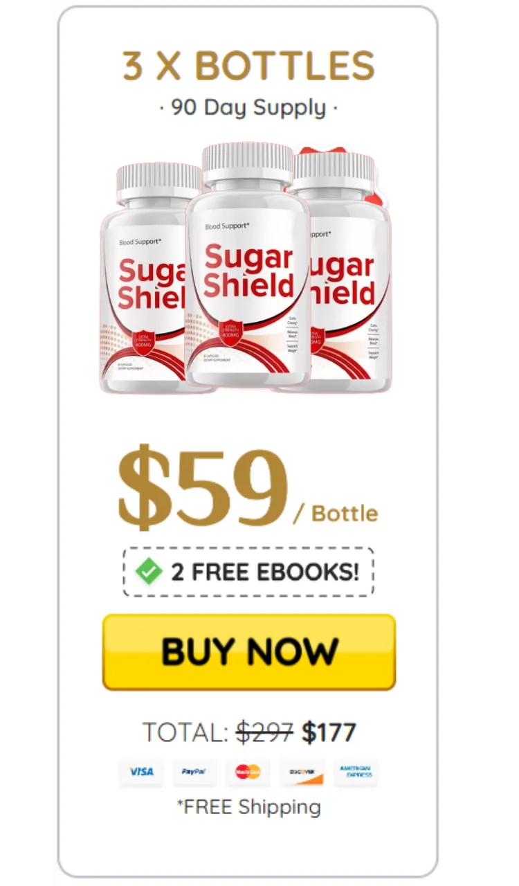 Sugar Shield Order 3 Bottle 