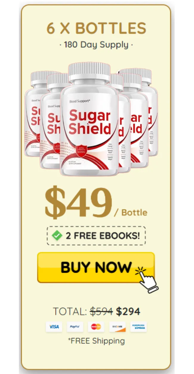 Sugar Shield Order 6 Bottle