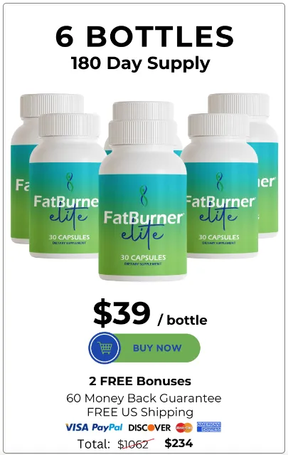 FatBurner Elite 6 Bottle