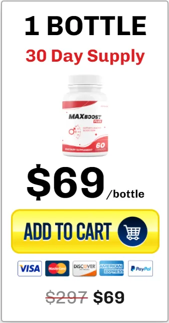 Max Boost Plus Order 1 Bottle