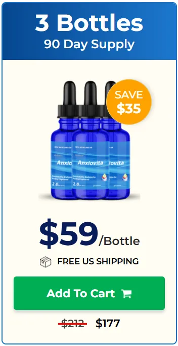 Order Anxiovita 3 Bottle