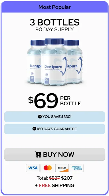 Order Dentpure 3 Bottle