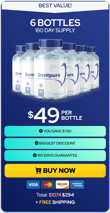 Order Dentpure 6 Bottle