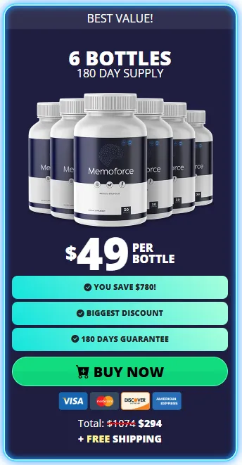 Order MemoForce 6 Bottle