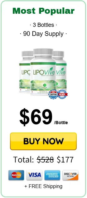 Order LipoVive 3 Bottle