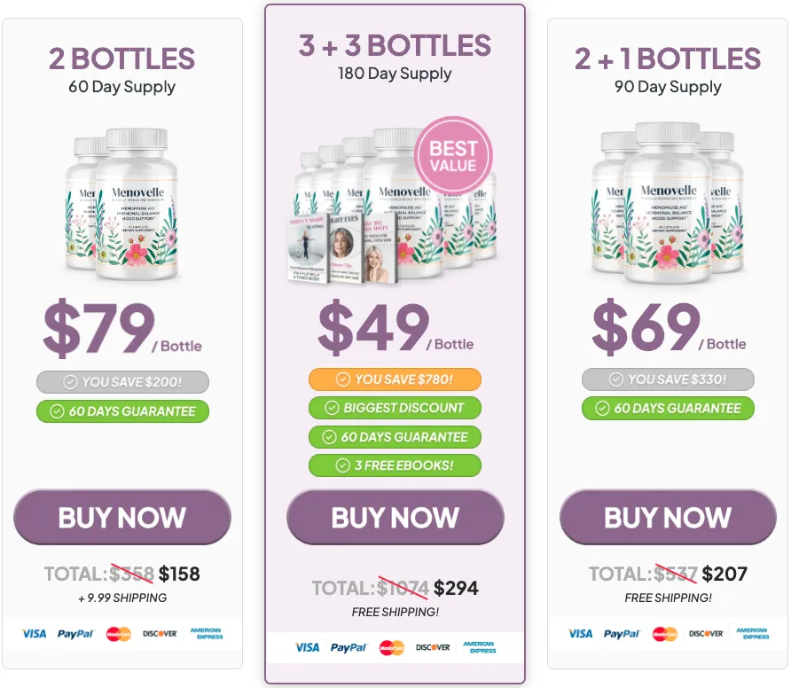 Order Menovelle supplement