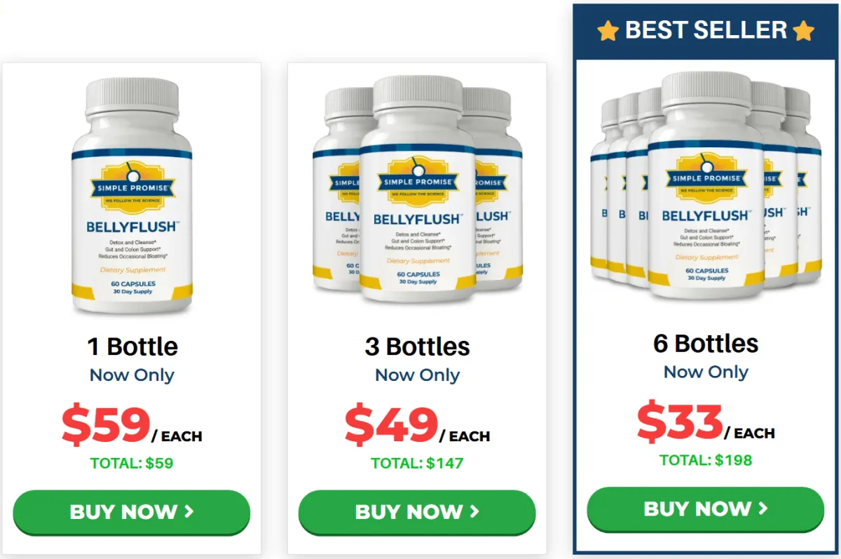 Order BellyFlush 3 Bottle