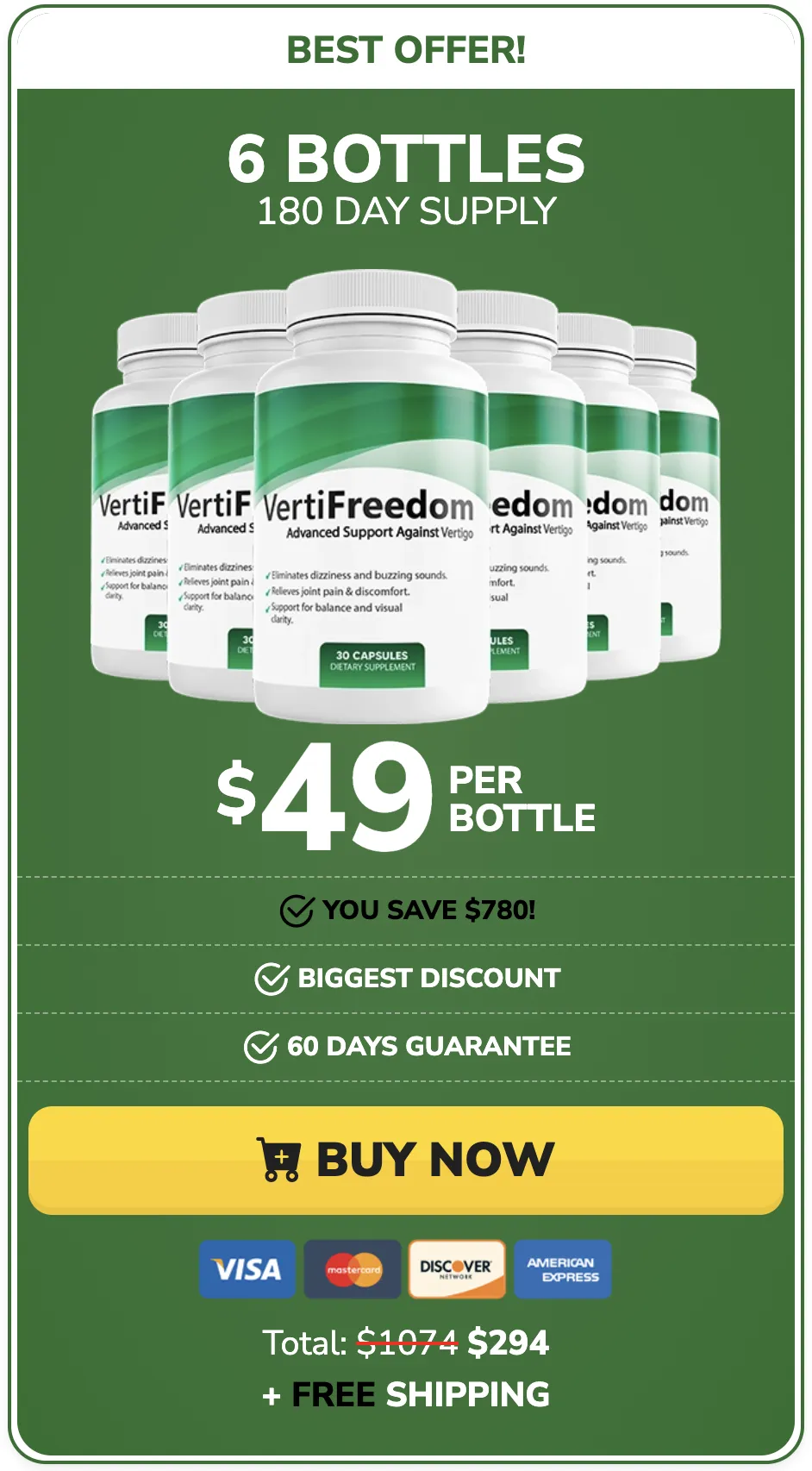 VertiFreedom official website