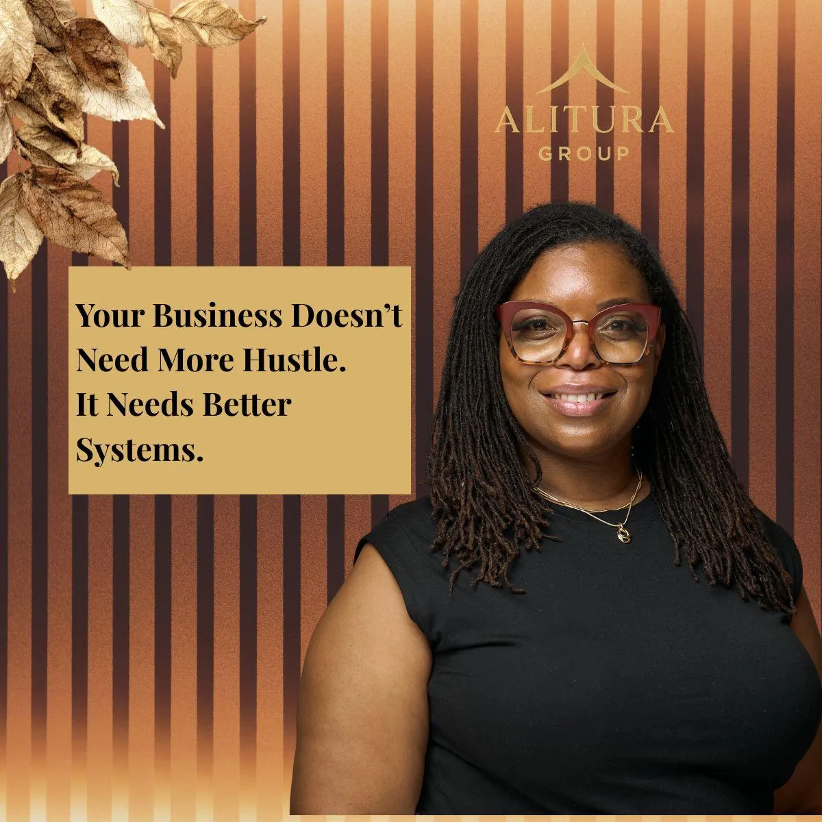 Natasha Broxton teaching local business owners at live Google Business Profile workshop”