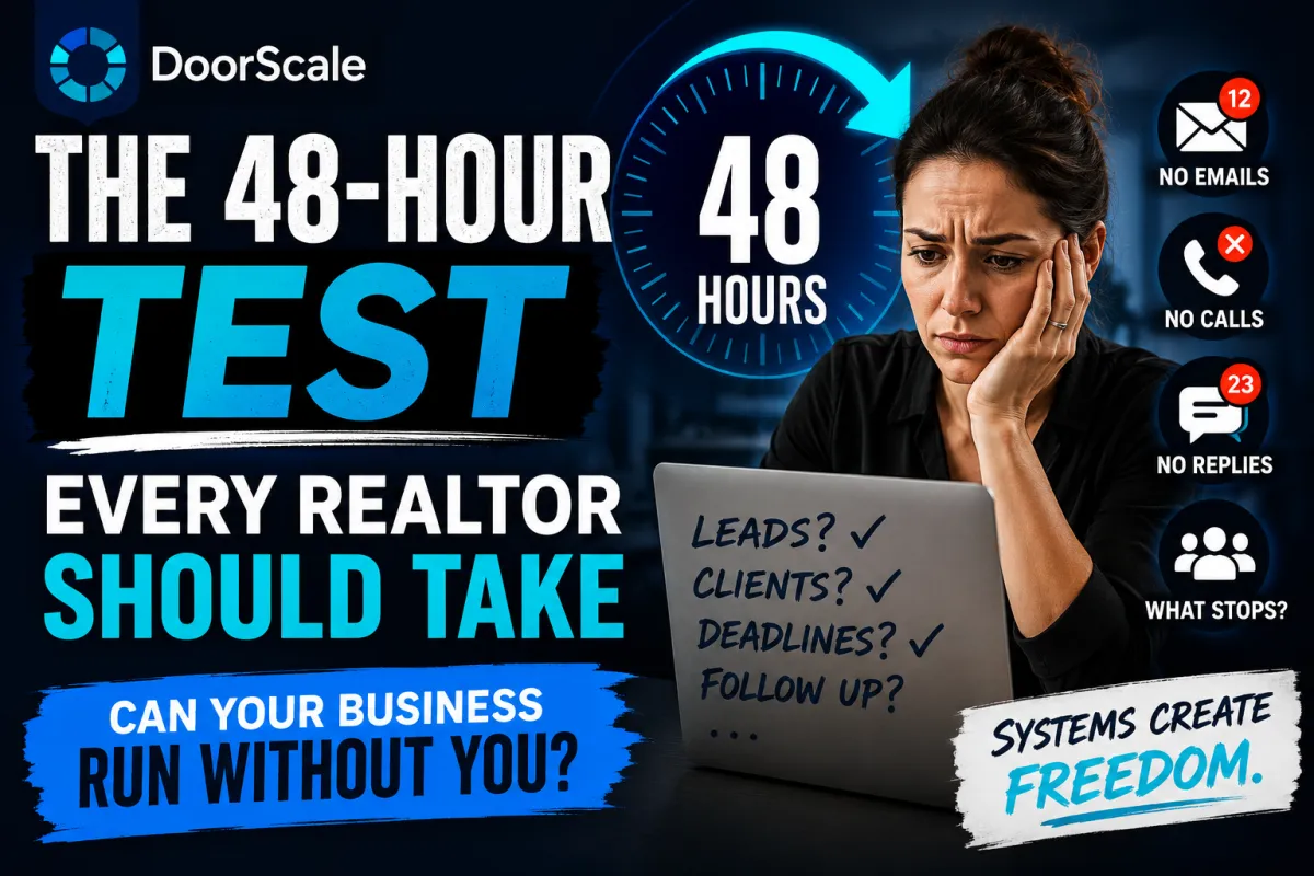 The 48-Hour Test Every Realtor Should Take Before Scaling Their Business