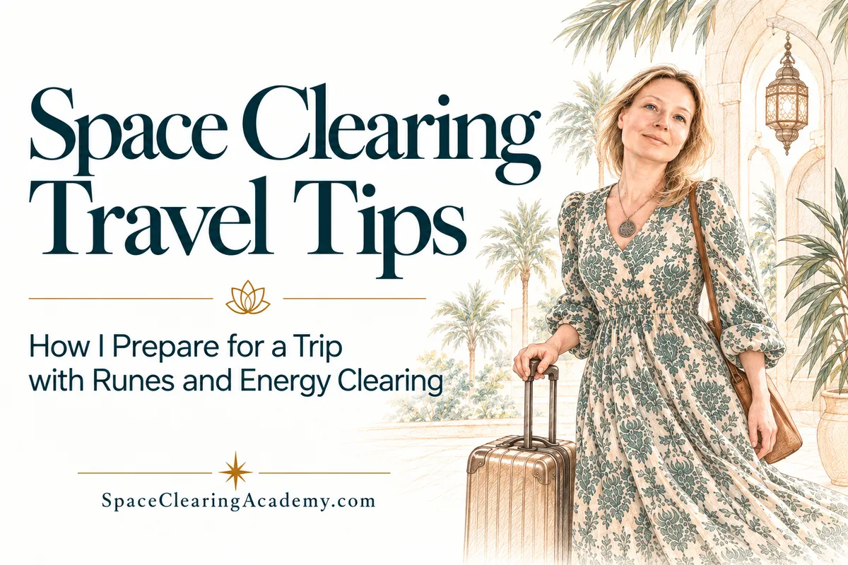 Space Clearing Travel Tips: How I Prepare for a Trip with Runes and Energy Clearing
