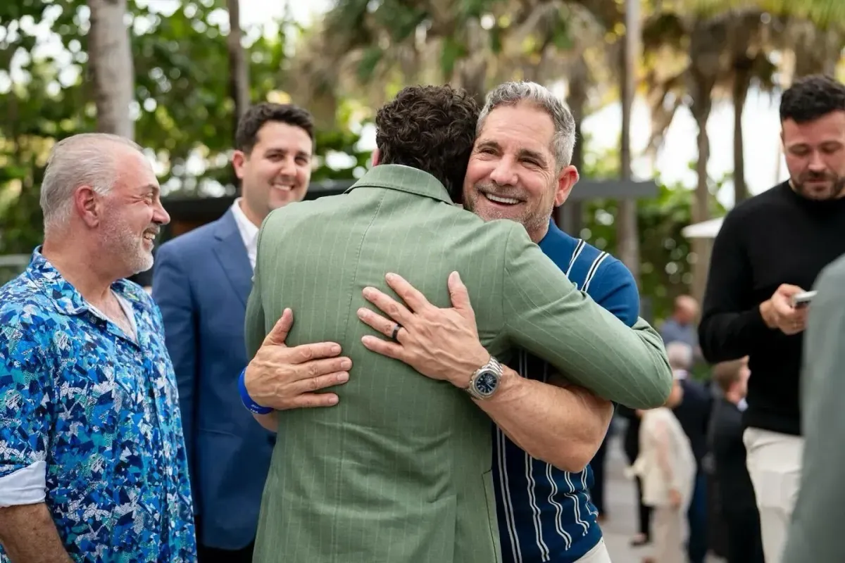 Denis Bilo Presidente Fluence Group e Infrastrutture AI Galleria Eventi & Backstage Casa di Grant Cardone Miami Cardone Capital Cardone Foundation Golden Beach