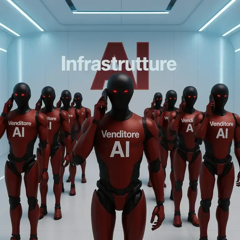 Denis Bilo Presidente Fluence Group e Infrastrutture AI Caso studio Venditore AI AI Caller Intelligenza Artificiale vocale Fissaggio appuntamenti