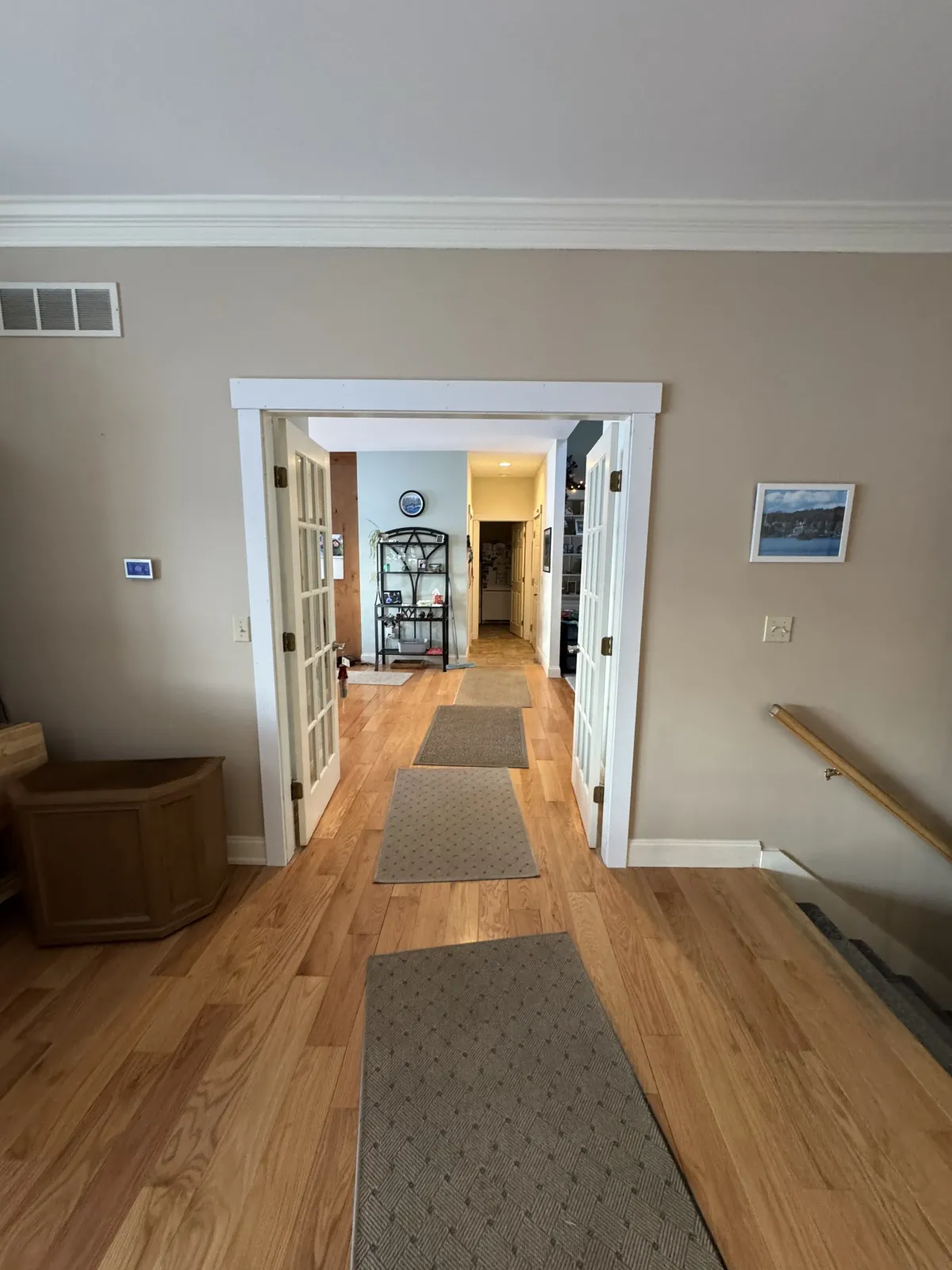 Interior Room with New Flooring Installed by Zak Construction