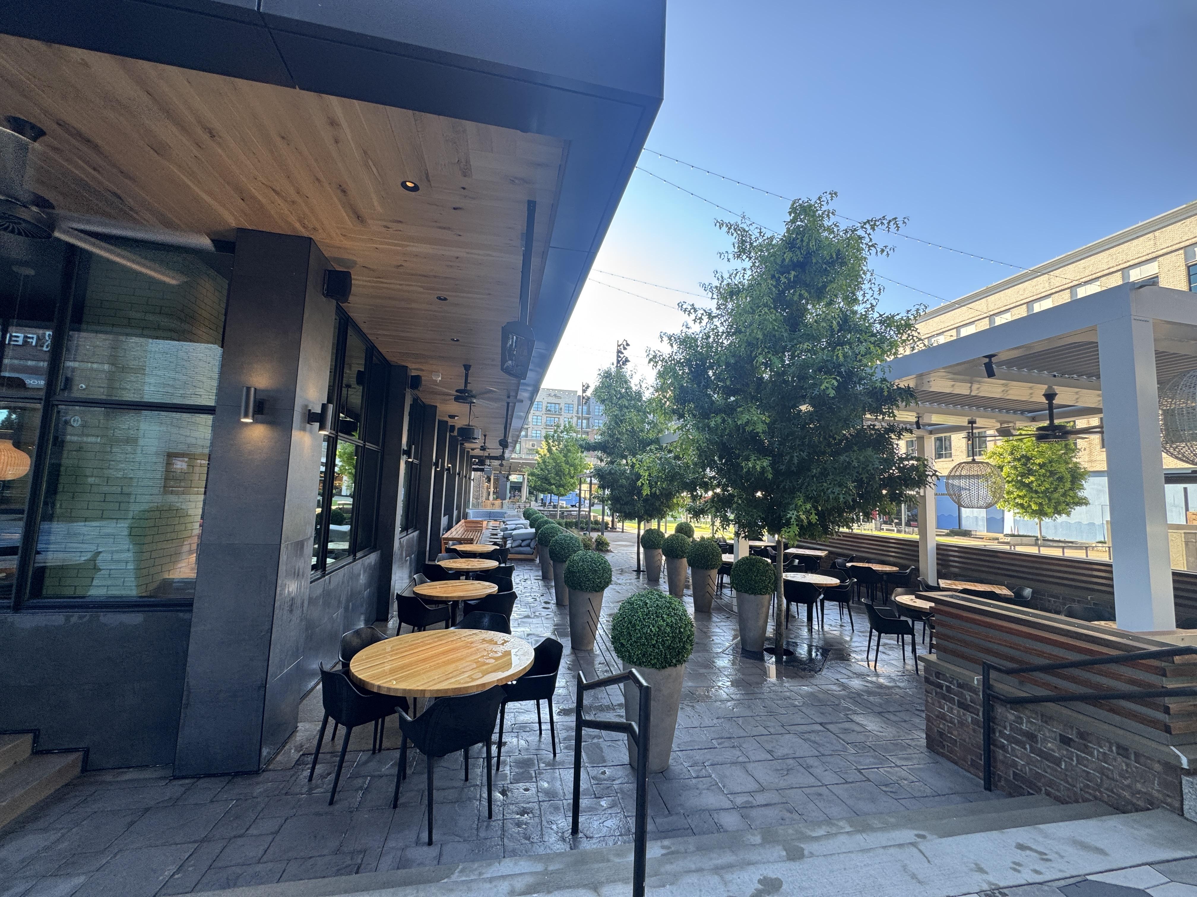 Commercial pressure washing service in Cary NC