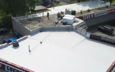 Commercial Flat Roof Replacement Springfield, Ma