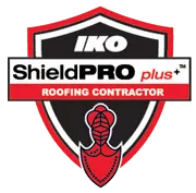 IKO ShieldPro Plus Certified Roofing Contractor Badge