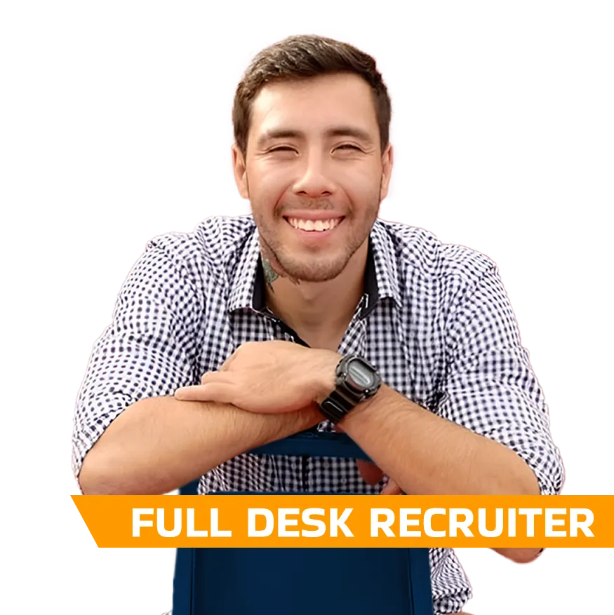 Oscar Amador, Full Desk Recruiter at Construction Recruitment Solutions — connecting construction professionals with career opportunities nationwide